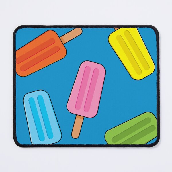 Item preview, Assorted Colorful Popsicles Pattern designed and sold by BirdAtWork.