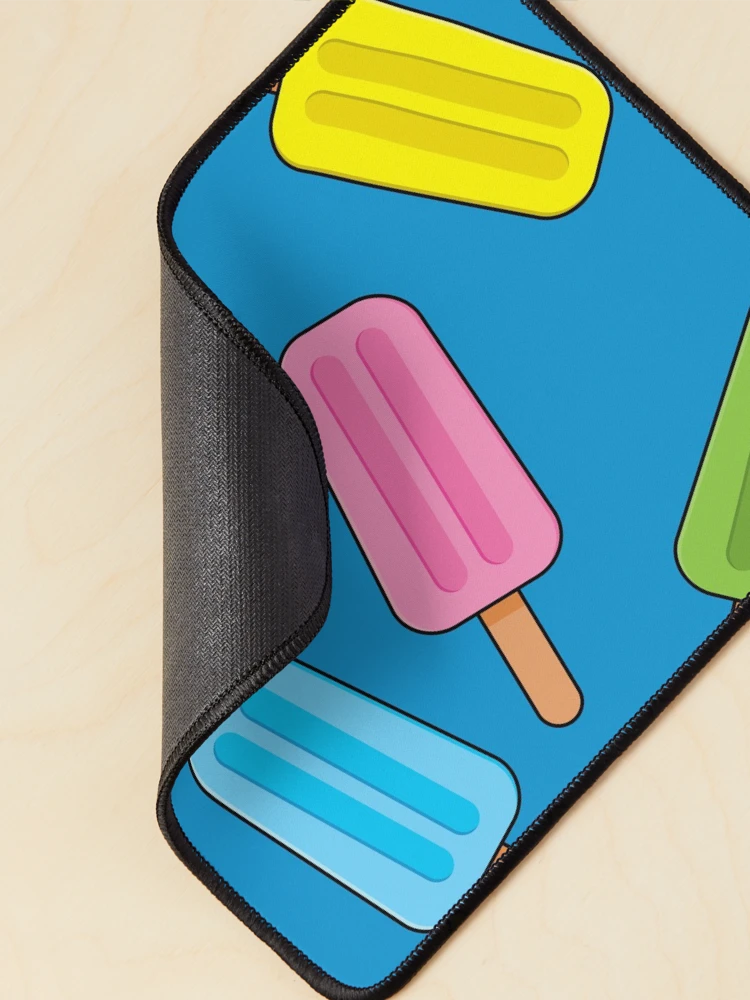 Thumbnail 2 of 5, Mouse Pad, Assorted Colorful Popsicles Pattern designed and sold by BirdAtWork.