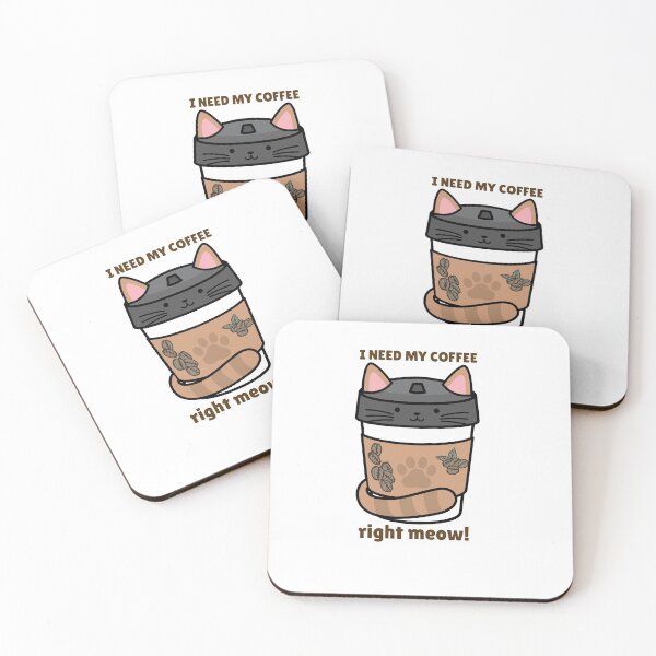 Item preview, I need my coffee right meow! designed and sold by Artezia.