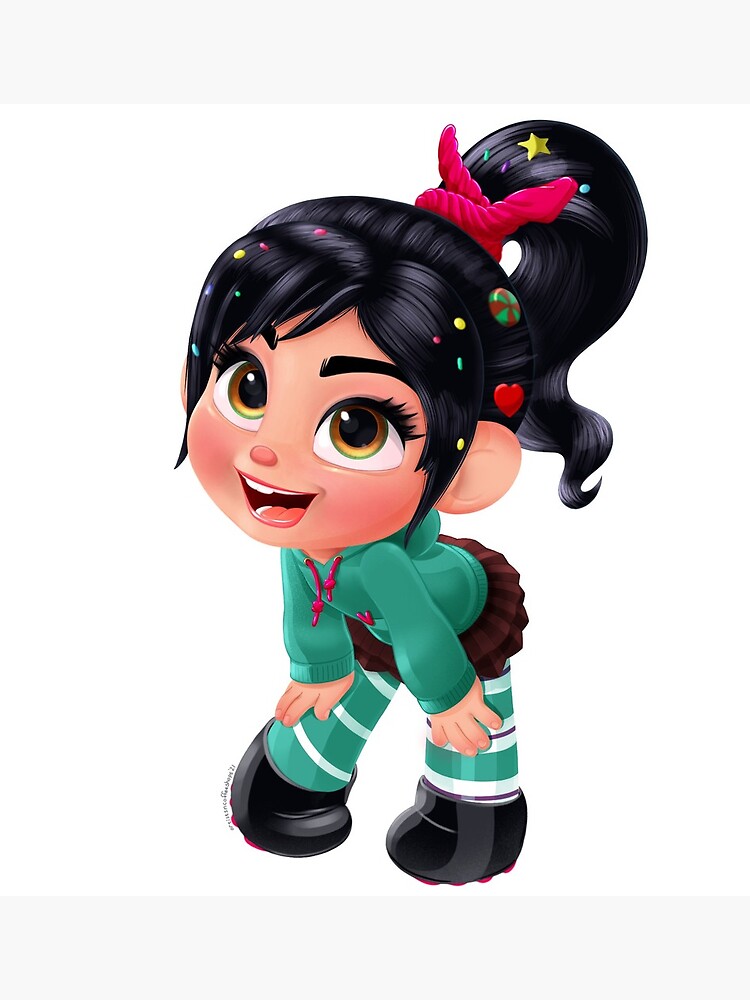 Vanellope - Top Shelf - Vanellope von Schweetz  Art Print for Sale by  PejolynGifts