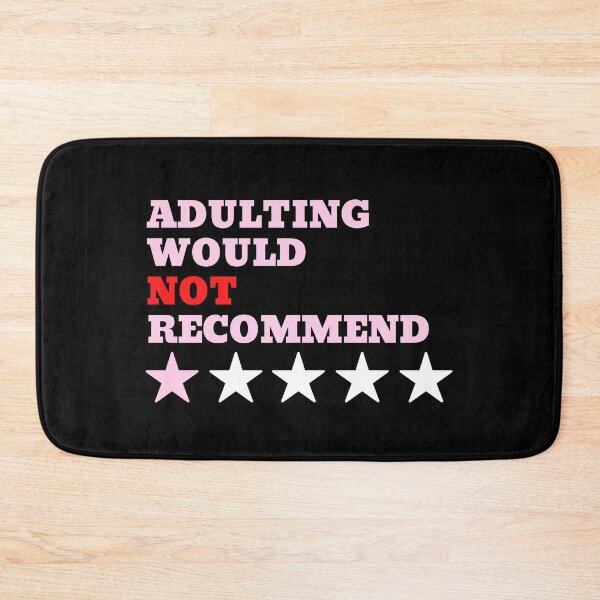 Item preview, Adulting Would Not Recommend designed and sold by isurudinushaper.