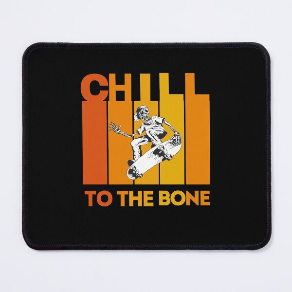 Item preview, Chill to the Bone , Funny Skull  designed and sold by AMINE  ★★★★★.