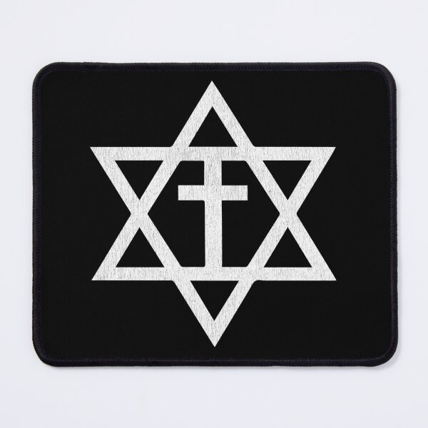 Item preview, Messianic Cross Star of David designed and sold by signsandsymbols.