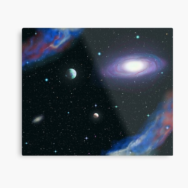 Lost in Space Metal Print