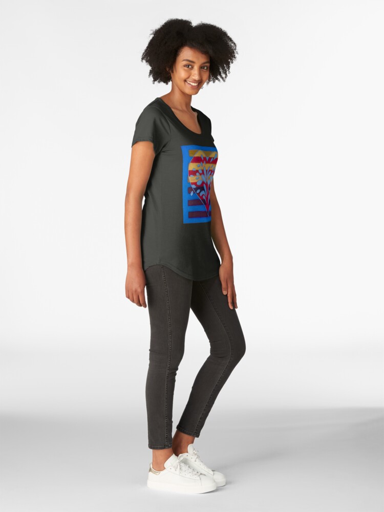 Alternate view of Hexagram 25 - Wu Wang (Innocence) Premium Scoop T-Shirt