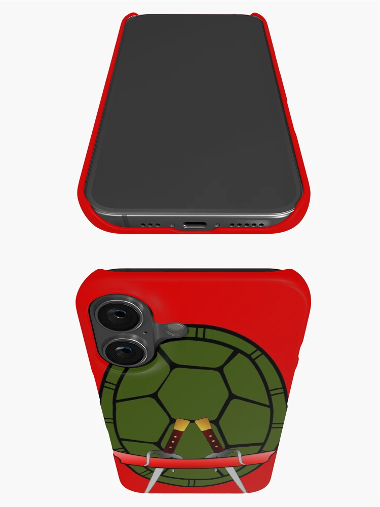Thumbnail 3 of 4, iPhone Case, TMNT Raphael Shell Case designed and sold by LumpyHippo.