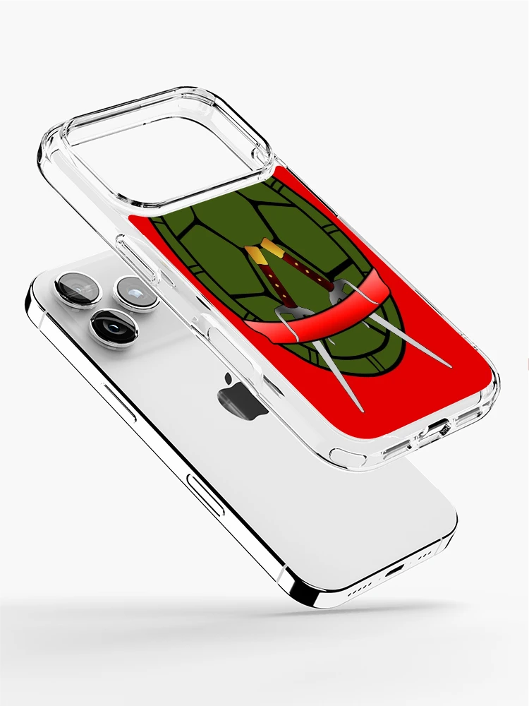 Thumbnail 2 of 5, iPhone Case, TMNT Raphael Shell Case designed and sold by LumpyHippo.