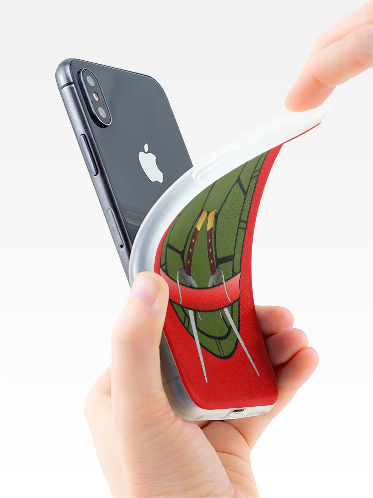 Thumbnail 4 of 5, iPhone Case, TMNT Raphael Shell Case designed and sold by LumpyHippo.
