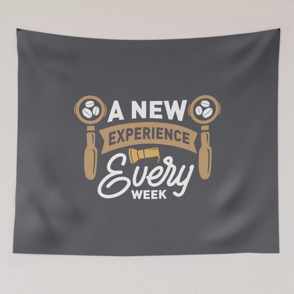 Item preview, A new experience every week shirt , gift for friend, gift for girl friend , gift for boyfriend ,for coffee lovers designed and sold by jake aff47.