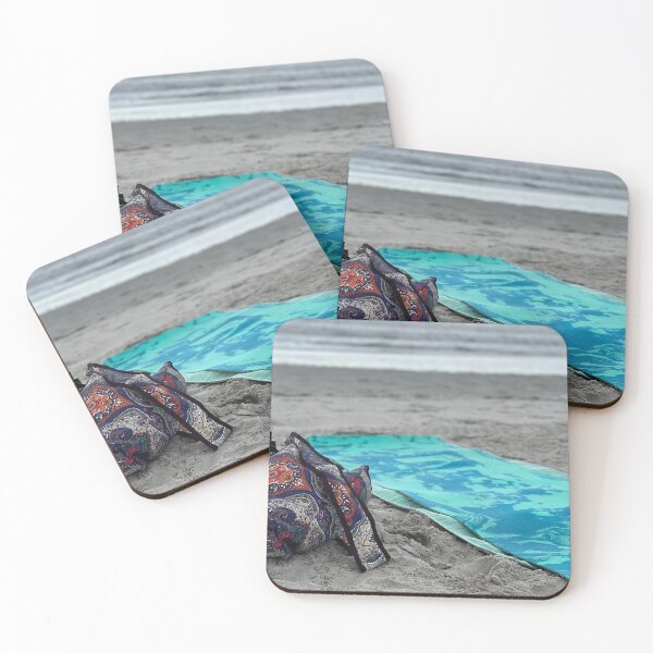 Item preview, Morning Yoga on Beach designed and sold by LifeSimpleThing.