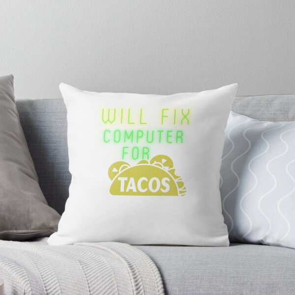 Item preview, will fix computer for tacos designed and sold by IllustrataPower.