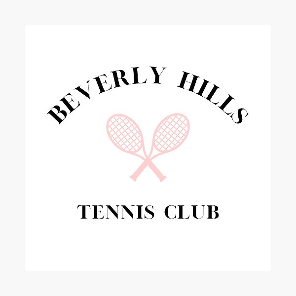 Item preview, Beverly Hills Tennis Club Pink Tennis Rackets  designed and sold by Designedbysm.