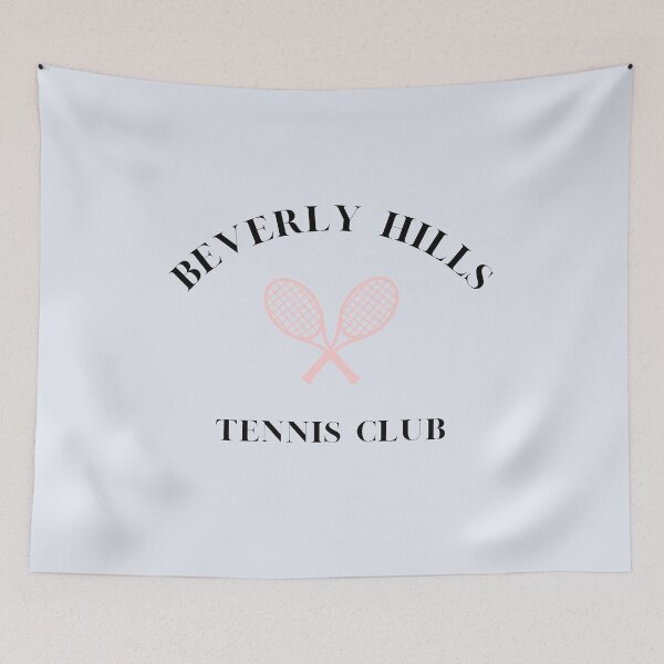 Artikelvorschau, Beverly Hills Tennis Club Rosa Tennisschläger entworfen und verkauft von Designedbysm.