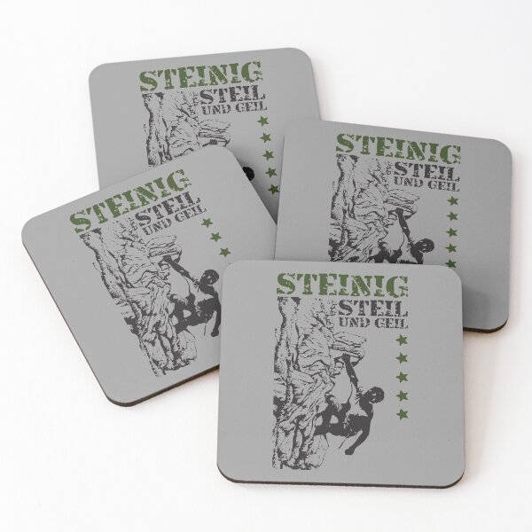Item preview, Extreme Climbing Bouldering Mountaineering Stony Steil Geil Design designed and sold by brunsch-print.