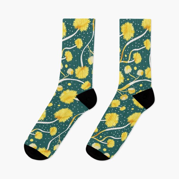 Item preview, Golden Dandelions Turquoise designed and sold by Robin Jensen.