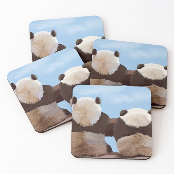 Item preview, Cloud Watching Pandas designed and sold by GillianTapping.