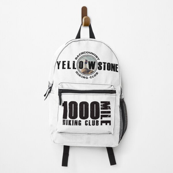 Item preview, 1000 MILE HIKING CLUB Yellowstone National Park - backcountry hiking designed and sold by SmyrnaBuffalo.
