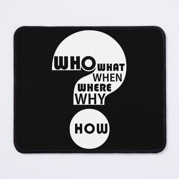 Item preview, Who, What, When, Where, Why, & How? designed and sold by Jean Gregory Evans.