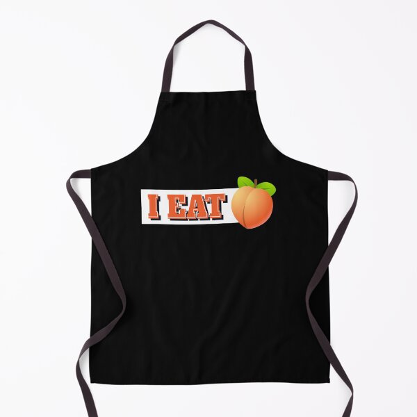 Item preview, Peach I Eat Fucht Vegan Früchte designed and sold by MooonTees.