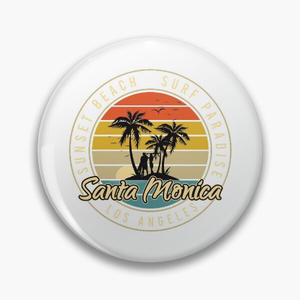 Item preview, Santa Monica | Los Angeles | Sunset beach designed and sold by HASSANBADRI2050.