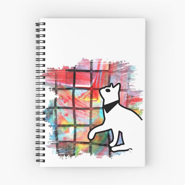 Item preview, Kawaii Adorable Cat with Abstract Pattern, Popoki 812 designed and sold by VinBasis.