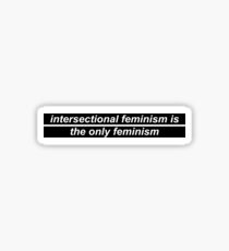 Intersectional Feminism Sticker