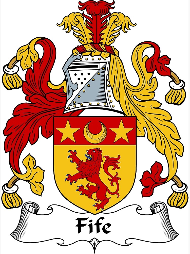 "Fife Coat of Arms / Fife Family Crest" Art Print by ScotlandForever