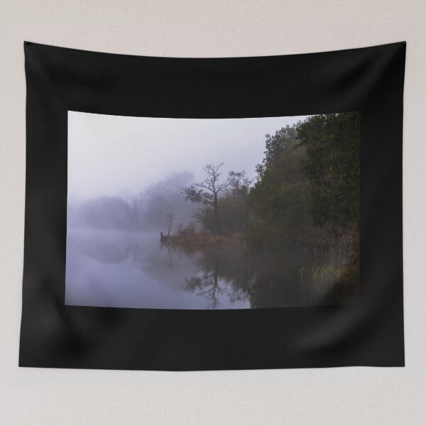 Item preview, Misty Irish lake in the early morning designed and sold by AlbertMi.