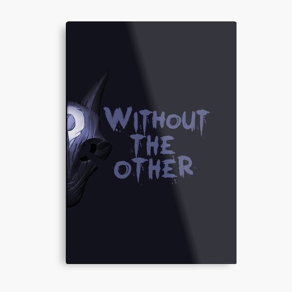 Without the other Wolf Kindred (part) Metal Print