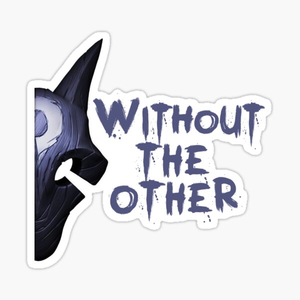 Without the other Wolf Kindred (part) Sticker