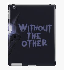Without the other Wolf Kindred (part) iPad Case/Skin