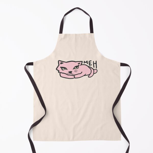 Item preview, Meh Cat Pink - Funny Cat Doodle designed and sold by ViewerEqualsPhoton.