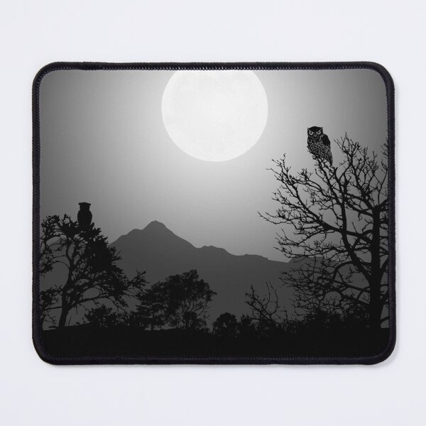 Item preview, moon and owl designed and sold by GYRS.