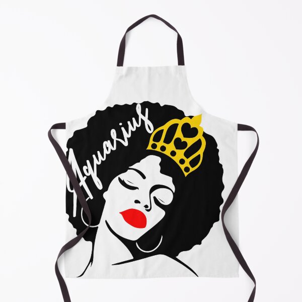 Item preview, Black Queen Birthday with Red Lips Afro , Queen born Jan - Feb, Aquarius Zodiac designed and sold by M711_ARTsGifts.