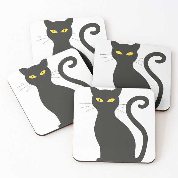 Artikelvorschau, Schwarze Katze entworfen und verkauft von LSNDesign.