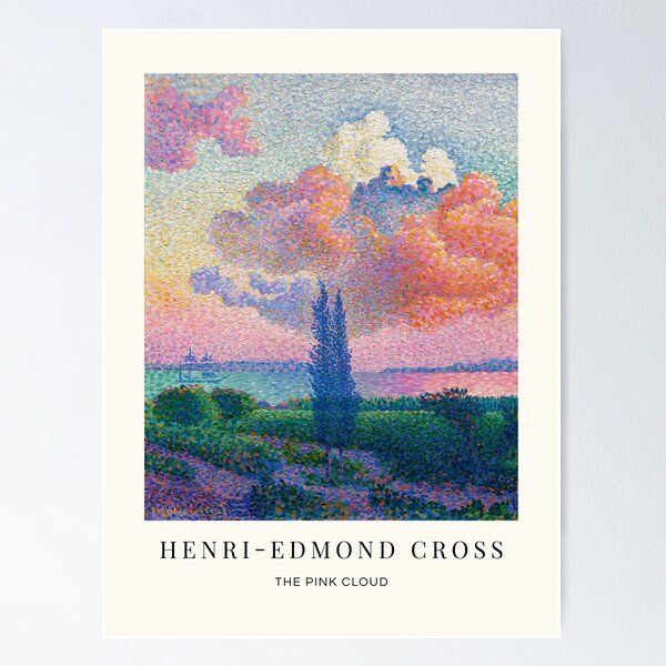 Item preview, The Pink Cloud by Henri-Edmond Cross designed and sold by redoARTstore.