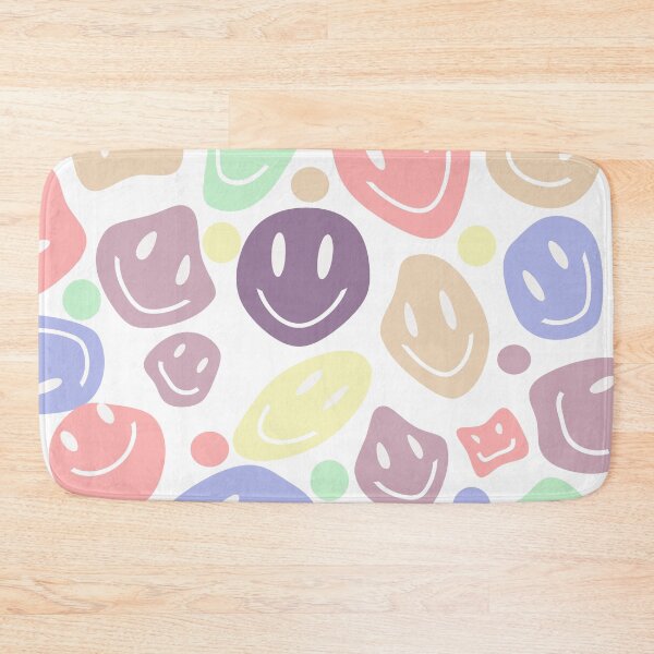 Item preview, rainbow liquid smiley faces designed and sold by Northendesigns.
