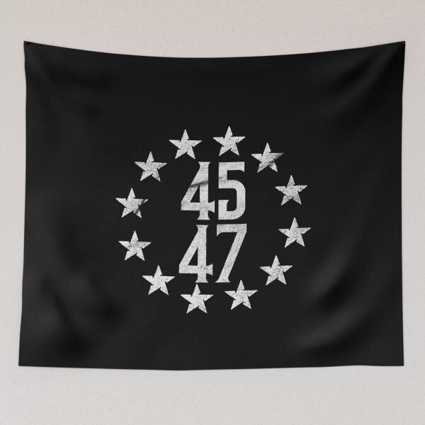 Artikelvorschau, 45 47 Trump 2024 - Amerikanische Flagge Trump 2024 - Trump Betsy Ross Flagge 45 47 entworfen und verkauft von Ryan89-Design.