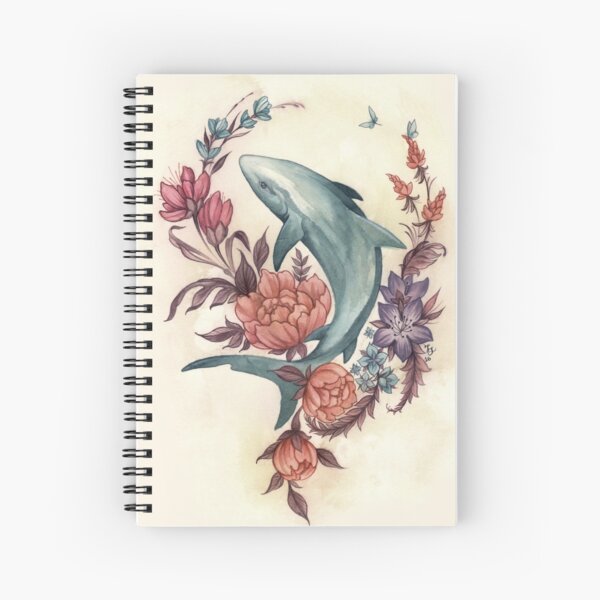 Item preview, Floral Shark designed and sold by fioski.