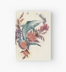 Floral Shark Hardcover Journal