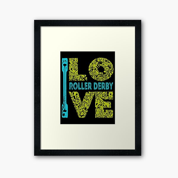 Item preview,    I love Roller derby| Perfect Gift designed and sold by charlotteri.