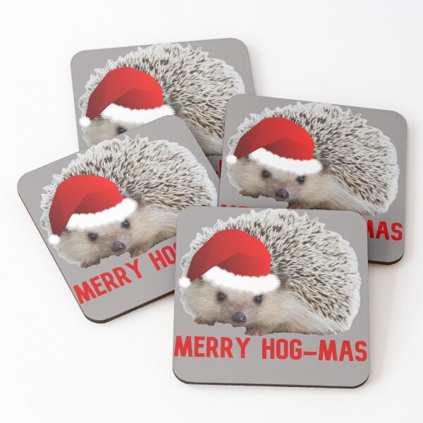 Item preview, Merry Hog-Mas, Hedgies designed and sold by DiensDesign.
