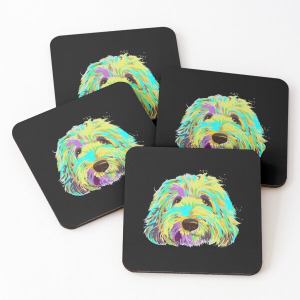 Item preview, Copy of The Weed Father Dog Colourful LabradoodleHemp Farmer Medical Marijuana Pot designed and sold by urlanne.