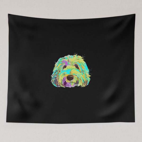 Item preview, Copy of The Weed Father Dog Colourful LabradoodleHemp Farmer Medical Marijuana Pot designed and sold by urlanne.