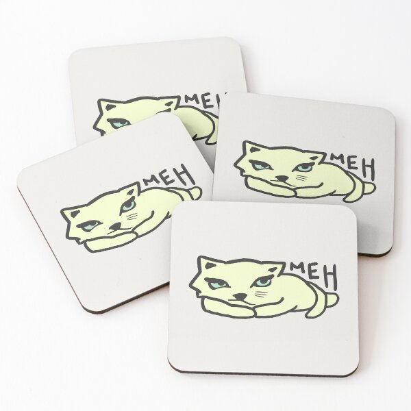 Item preview, Funny Meh Cat Lemon - Funny Cat Doodle designed and sold by ViewerEqualsPhoton.