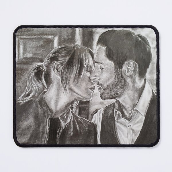 Item preview, Lucifer- Deckerstar season 5 kiss scene designed and sold by PaulaArt69.