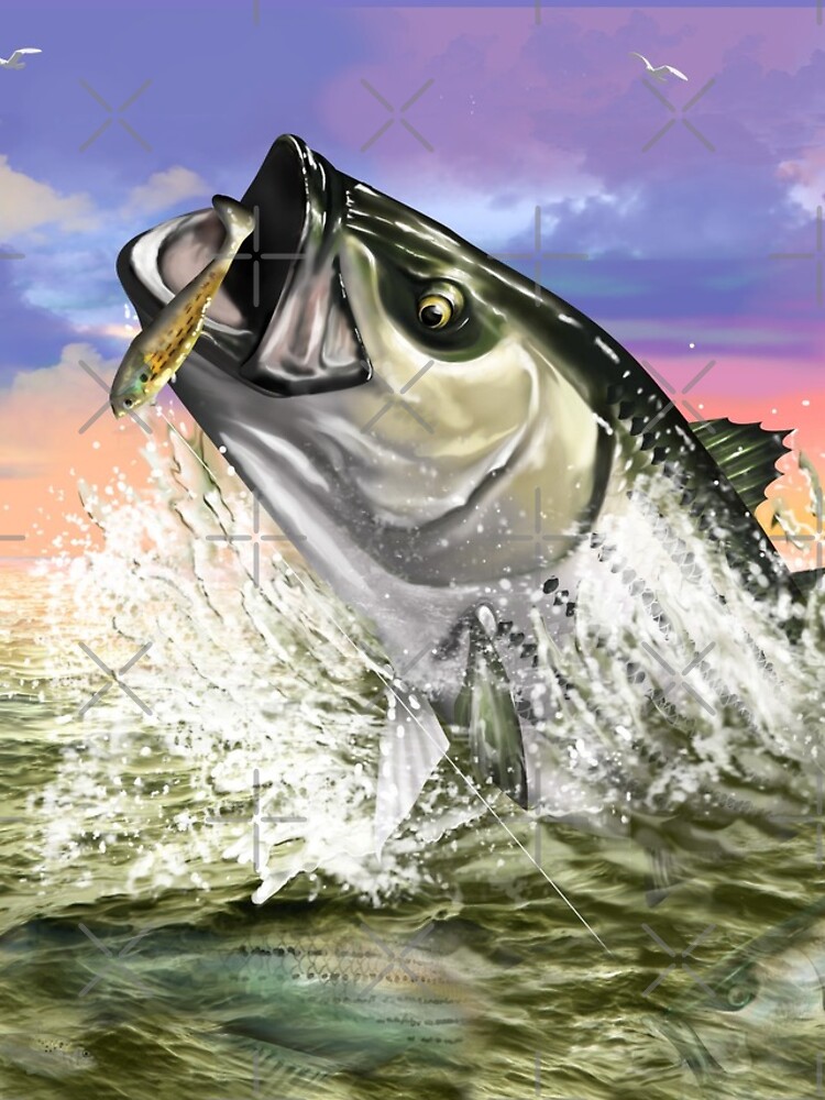 Striped Bass Good Day Fishing iPhone Case for Sale by Mary Tracy