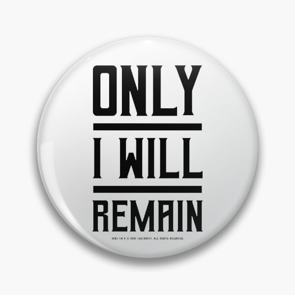 Item preview, Dune - Only I Will Remain (Black) - designed and sold by Printerially.