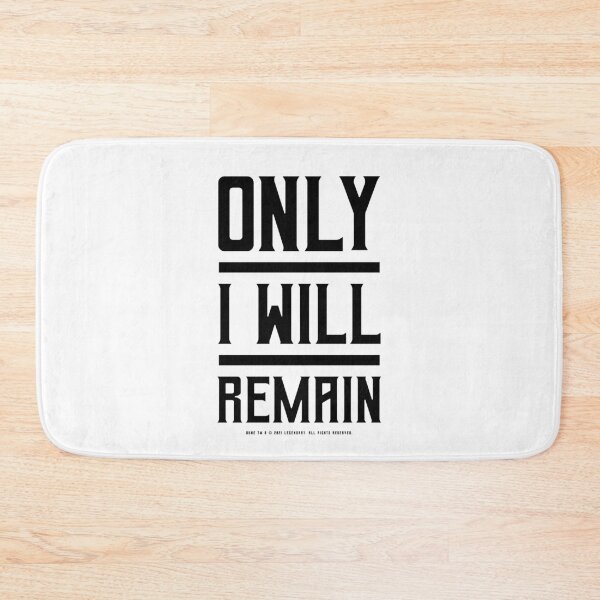Item preview, Dune - Only I Will Remain (Black) - designed and sold by Printerially.