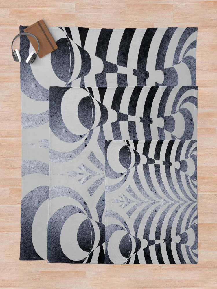 Thumbnail 5 of 6, Throw Blanket, Splatter Double Pattern designed and sold by LRGraphics.